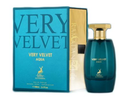 Women s Perfume Maison Alhambra EDP Very Velvet Aqua 100 ml Fashion