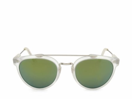 Unisex Sunglasses Retrosuperfuture Giaguaro Cryst Mat Petrol Ø 51 mm Green Online now