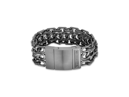 Men s Bracelet Police PEJGB2112601 20 cm Online Hot Sale