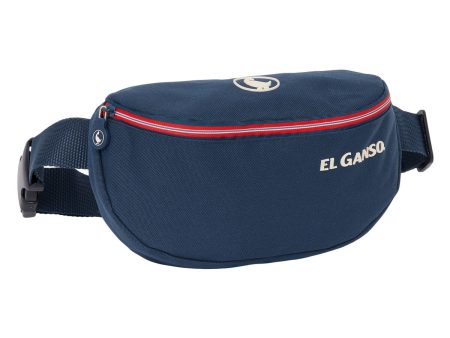 Belt Pouch El Ganso Classic Navy Blue 23 x 14 x 9 cm Supply