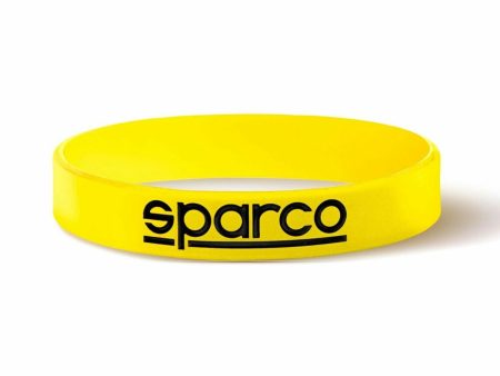 Men s Bracelet Sparco S099093GI10 Silicone 9 cm Yellow (One size) (10 Units) Fashion