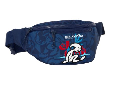 Belt Pouch El Niño Paradise Navy Blue 23 x 12 x 9 cm Hot on Sale