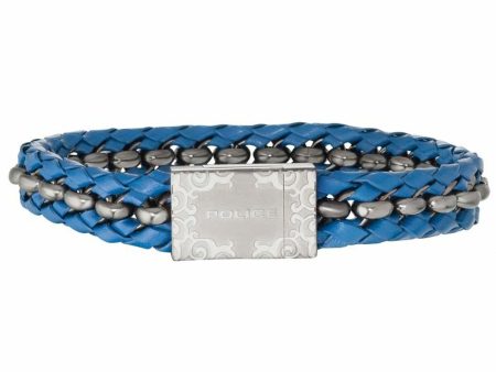 Unisex Bracelet Police PJ26053BLU.02-L 20 cm Online