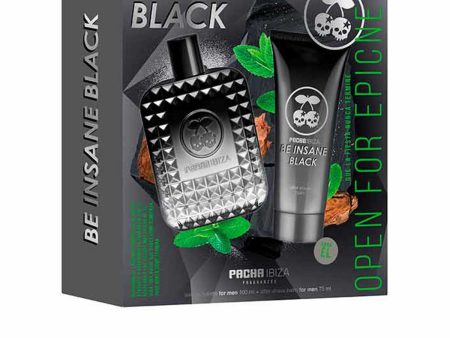 Women s Perfume Set Pacha Ibiza Be Insane Black 2 Pieces Hot on Sale