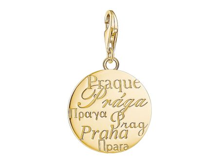 Ladies  Beads Thomas Sabo IC12363-413-39 Golden 2 cm Cheap