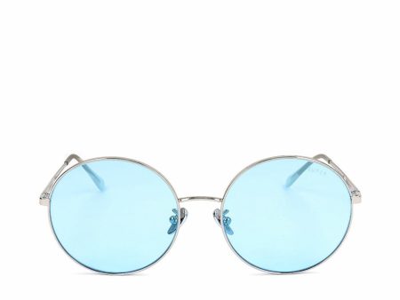 Unisex Sunglasses Retrosuperfuture Polly Baby Blue Bliss ø 58 mm Silver For Cheap