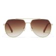 Unisex Sunglasses Hawkers Shadow Brown (ø 60 mm) Fashion