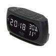 Alarm Clock Adler AD 1186 Black 18,2 x 8,8 x 7 cm For Sale