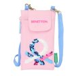 Purse Benetton Pink Mobile Bag Pink For Cheap