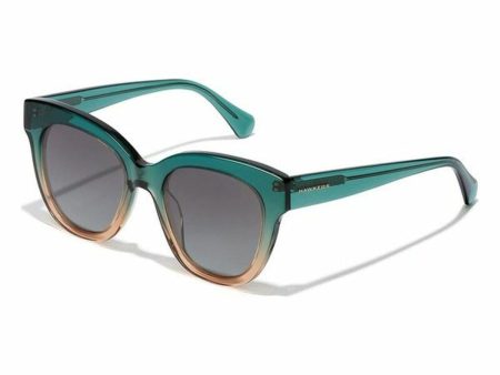 Ladies Sunglasses Audrey Hawkers Green Golden Fashion