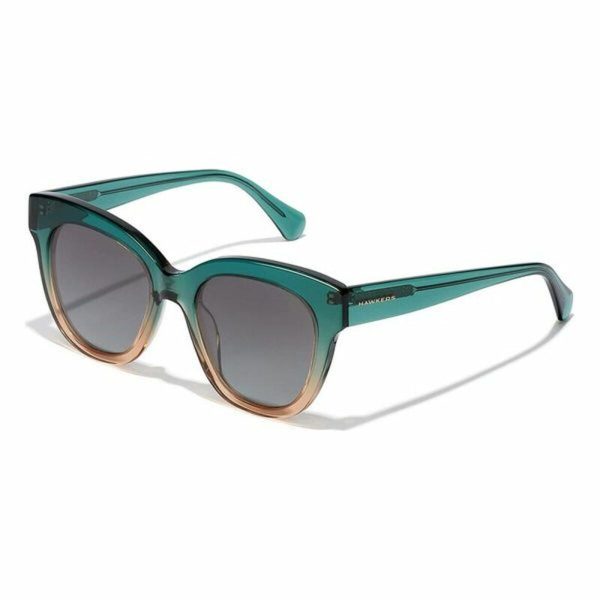 Ladies Sunglasses Audrey Hawkers Green Golden Fashion