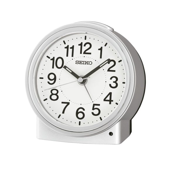 Alarm Clock Seiko QHE199S Silver on Sale