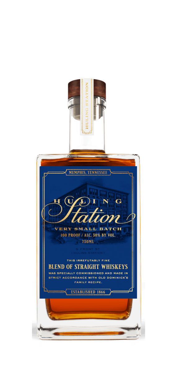 Old Dominick Huling Station Blend of Straight Whiskeys Fashion