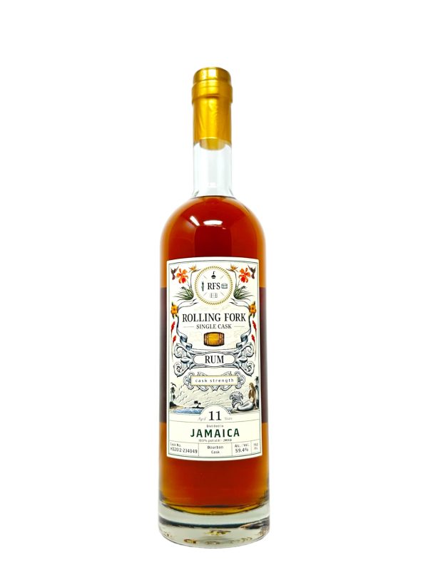 Rolling Fork Spirits 11-Year Jamaica Rum Finished in Bourbon Cask 59.4% #HD2012-234049 - Selected by Seelbach s Hot on Sale