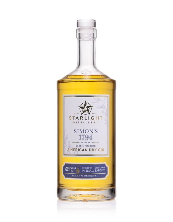 Starlight Distillery Simon’s 1794 Barrel Finished Gin on Sale