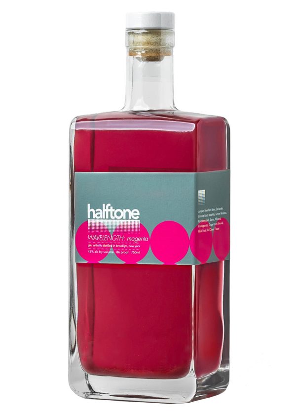 Halftone Wavelength: Magenta Gin Supply