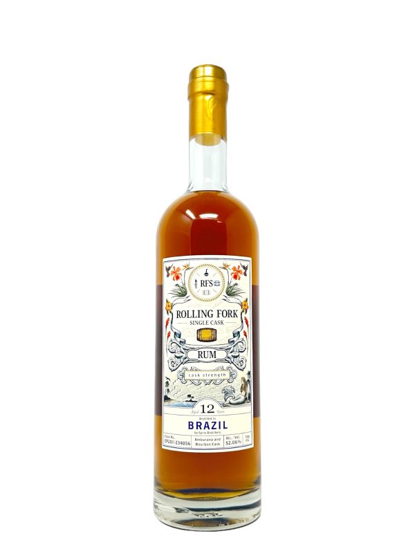 Rolling Fork Spirits 12-Year Brazil Rum Finished in Amburana & Bourbon 52.06% #EP2011-234056 - Selected by Seelbach s Online