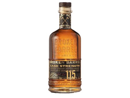 Broken Barrel Whiskey Cask Strength Bourbon Whiskey For Discount