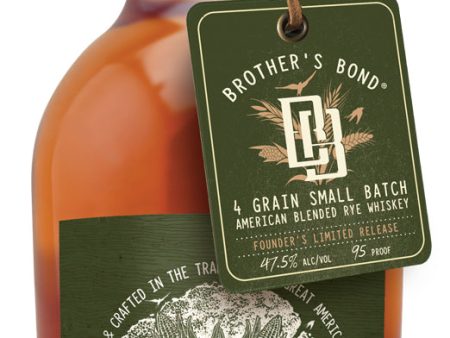 Brother s Bond American Blended Rye Whiskey Cheap