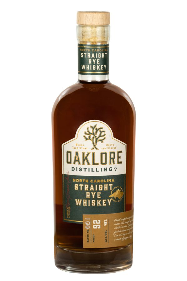 Oaklore North Carolina Straight Rye Whiskey Online