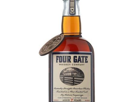 Four Gate Whiskey Co. Single Barrel Kentucky Straight Bourbon Whiskey Finished in a New Toasted Cask #626 - Selected by Seelbach s Sale